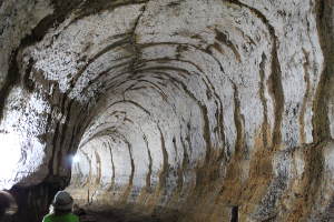 Santa Cruz lava tunnels